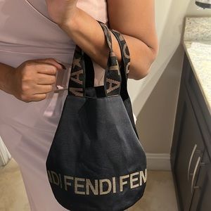 Super fun mini bucket Fendi bag